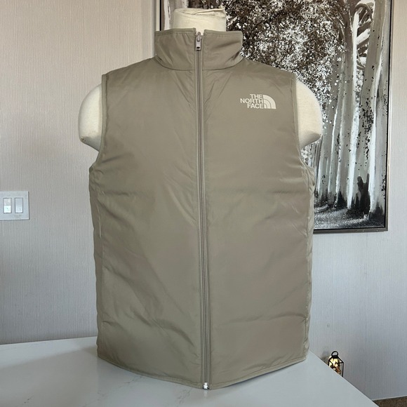 The North Face Other - The North Face Men's Khaki Stone/Utility Brown Reversible Vest NWOT - Large